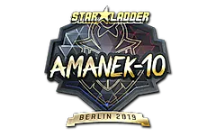 Sticker | AmaNEk (Gold) | Berlin 2019