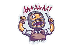 Sticker | Angry T