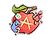 Sticker | Apple A Day (Glitter)