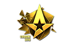 Sticker | Astralis (Gold) | Cologne 2016