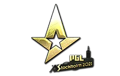 Sticker | Astralis (Gold) | Stockholm 2021