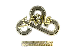 Sticker | Ax1Le (Gold) | Copenhagen 2024