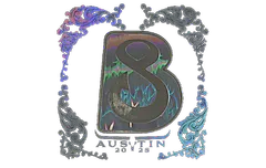 Sticker | B8 (Holo) | Austin 2025
