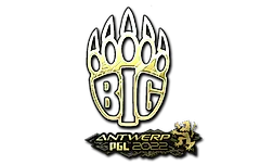 Sticker | BIG (Gold) | Antwerp 2022