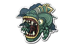 Sticker | Baby Fire Serpent