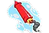 Sticker | Big Red Rocket