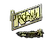 Sticker | Boombl4 (Gold) | Antwerp 2022