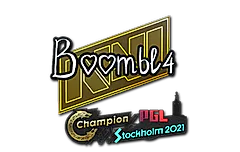 Sticker | Boombl4 | Stockholm 2021