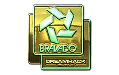 Sticker | Bravado Gaming (Gold) | DreamHack 2014