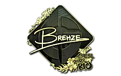 Sticker | Brehze (Gold) | Rio 2022