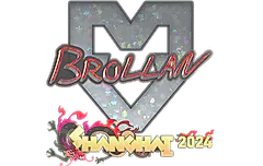 Sticker | Brollan (Glitter) | Shanghai 2024