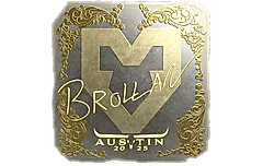 Sticker | Brollan (Gold) | Austin 2025
