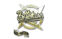Sticker | Brollan (Gold) | Paris 2023