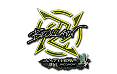 Sticker | Brollan | Antwerp 2022