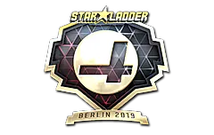 Sticker | CR4ZY (Gold) | Berlin 2019