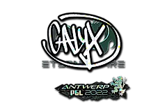 Sticker | Calyx (Glitter) | Antwerp 2022