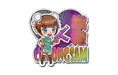 Sticker | Cheongsam (Holo)