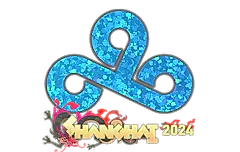 Sticker | Cloud9 (Glitter) | Shanghai 2024
