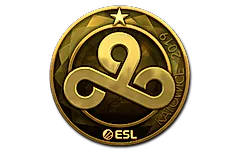 Sticker | Cloud9 (Gold) | Katowice 2019