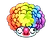 Sticker | Clown Wig