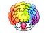 Sticker | Clown Wig