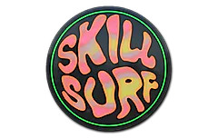 Sticker | Coral Skill Surf (Holo)