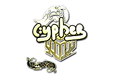 Sticker | Cypher (Gold) | Paris 2023