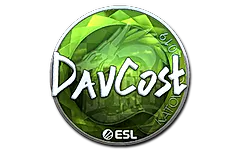 Sticker | DavCost (Foil) | Katowice 2019