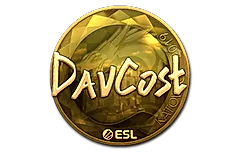 Sticker | DavCost (Gold) | Katowice 2019