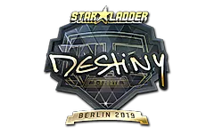 Sticker | DeStiNy (Gold) | Berlin 2019