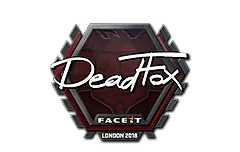 Sticker | DeadFox | London 2018