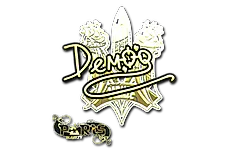 Sticker | DemQQ (Gold) | Paris 2023