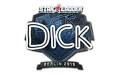 Sticker | DickStacy (Foil) | Berlin 2019