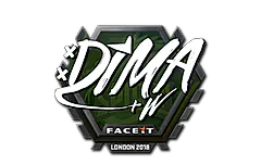 Sticker | Dima | London 2018