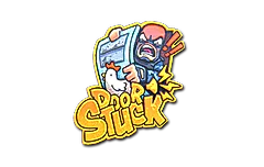 Sticker | Door Stuck (Foil)