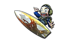 Sticker | Dragon Lore Surf Ava (Foil)