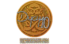 Sticker | Dycha (Glitter) | Copenhagen 2024