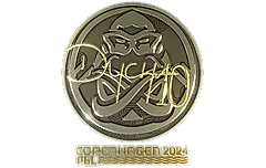 Sticker | Dycha (Gold) | Copenhagen 2024