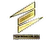 Sticker | ECSTATIC (Gold) | Copenhagen 2024