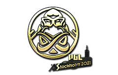 Sticker | ENCE (Gold) | Stockholm 2021