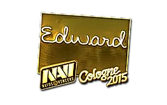 Sticker | Edward (Gold) | Cologne 2015