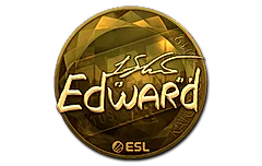 Sticker | Edward (Gold) | Katowice 2019