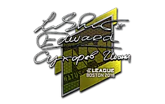 Sticker | Edward | Boston 2018