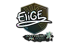 Sticker | EliGE (Glitter) | Antwerp 2022