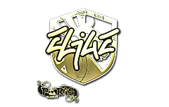 Sticker | EliGE (Gold) | Paris 2023