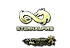 Sticker | Eternal Fire (Gold) | Antwerp 2022