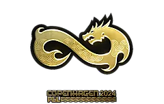 Sticker | Eternal Fire (Gold) | Copenhagen 2024