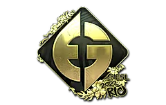 Sticker | Evil Geniuses (Gold) | Rio 2022