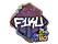 Sticker | F1KU (Glitter) | Rio 2022