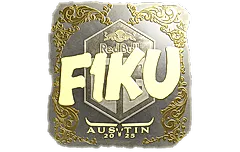 Sticker | F1KU (Gold) | Austin 2025